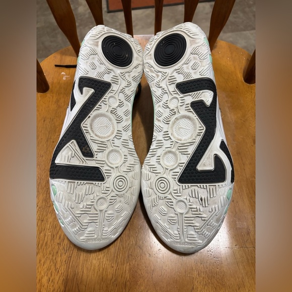 Nike PG 6 Black Mint Foam White Paul George Basketball Sneakers - Picture 3 of 4